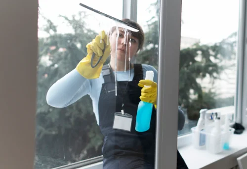 Nettoyage de vitres intérieures et extérieures à Planfoy